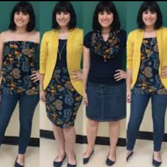 Lularoe Skirt Size XL Cassie Stripe NWT - Picture 4 of 11